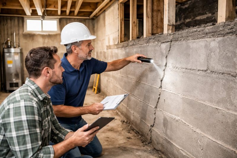 Basement Crack Repair in Fergus Falls, MN