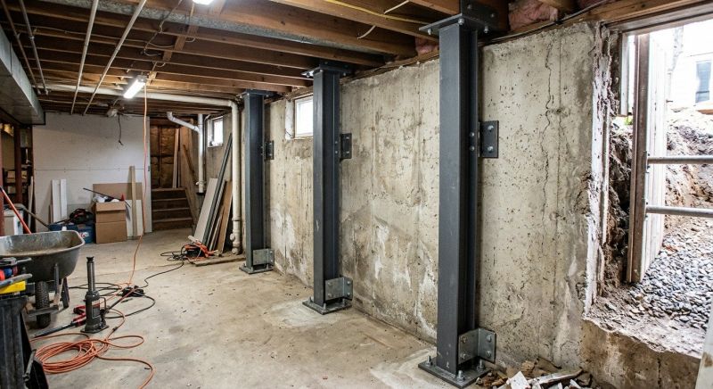 Basement Stabilization in Fergus Falls, MN