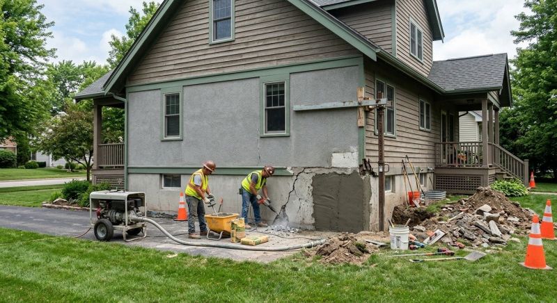 Building Foundation Repair in Pelican Rapids, MN