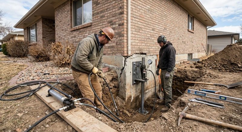 Concrete Foundation Repair in Fergus Falls, MN