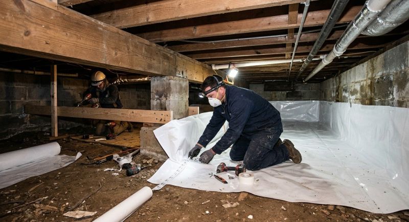 Crawlspace Repair in Fergus Falls, MN