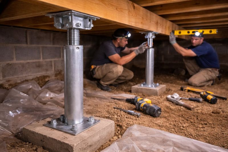 Crawlspace Structural Repair in Fergus Falls, MN