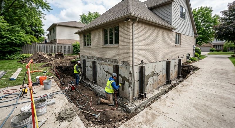 Exterior Foundation Repair in Fergus Falls, MN