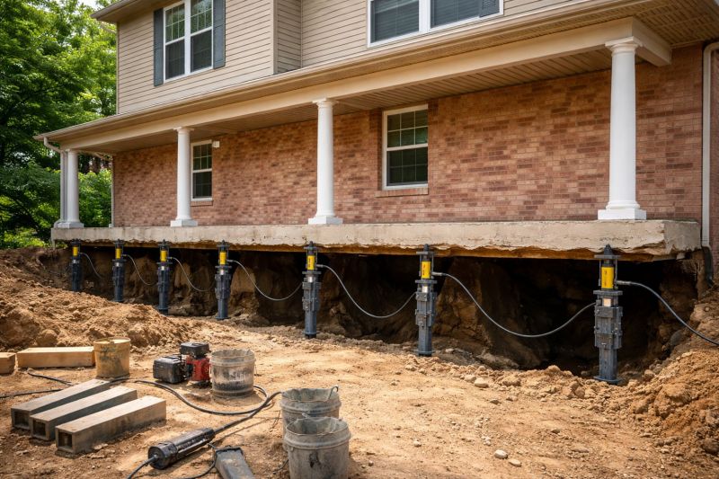 Foundation Jacking in Dent, MN