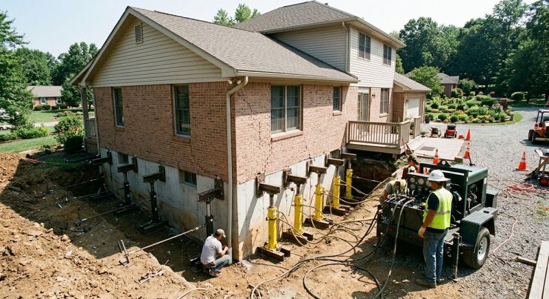 Foundation Jacking in Fergus Falls, MN