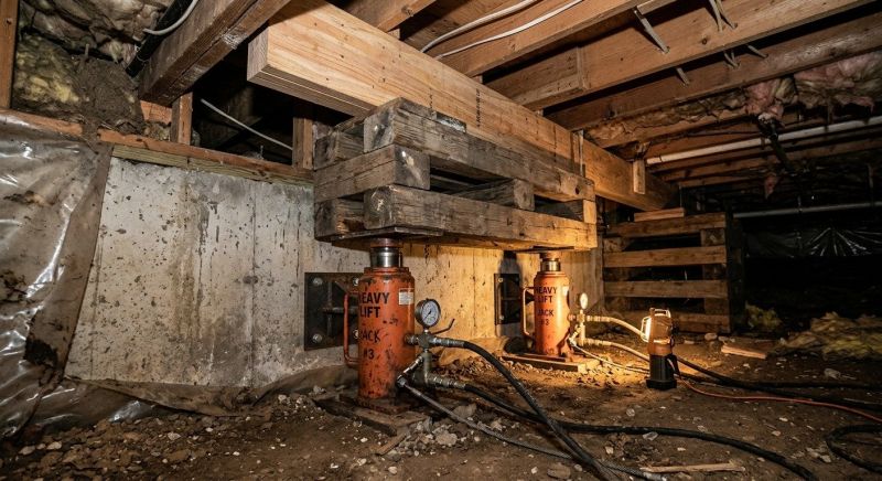 Foundation Jacking in Otter Tail County, MN