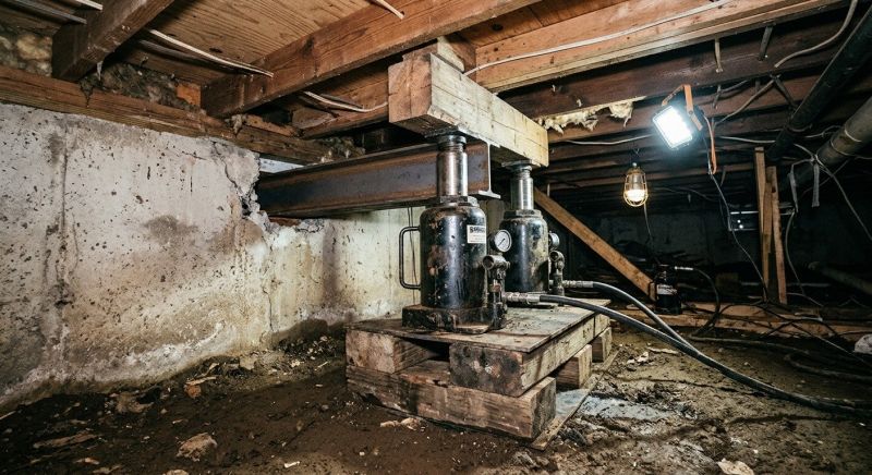 Foundation Jacking in Otter Tail County, MN