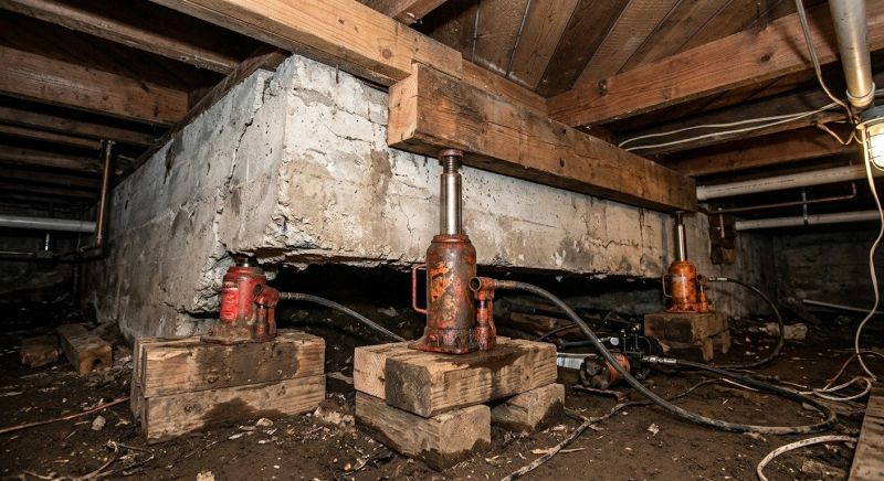 Foundation Jacking in Pelican Rapids, MN