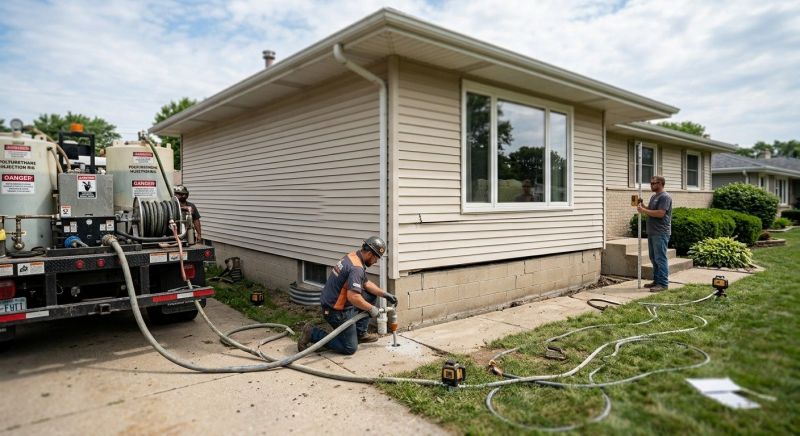 Foundation Lifting in Fergus Falls, MN