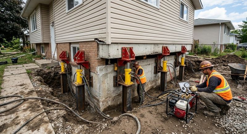 Foundation Lifting in Fergus Falls, MN