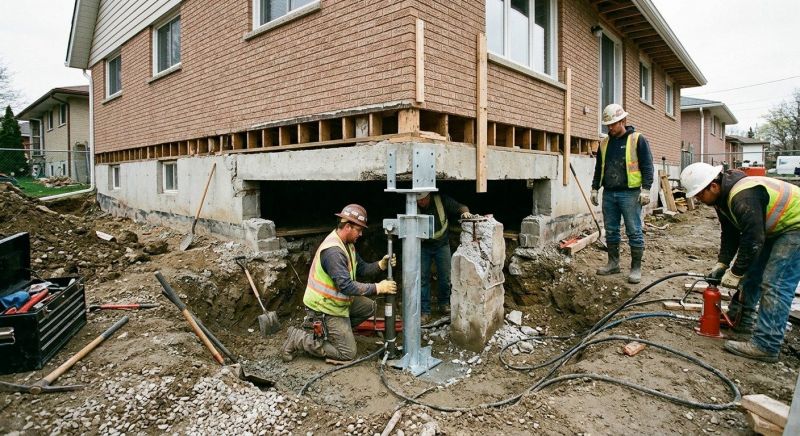 Foundation Pier Repair in Fergus Falls, MN