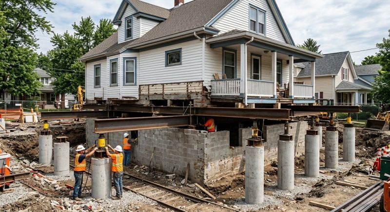 Foundation Raising in Fergus Falls, MN