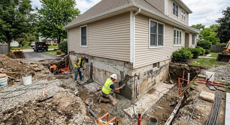 Foundation Renovation in Fergus Falls, MN