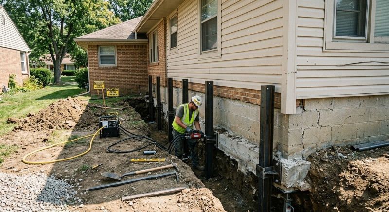 Foundation Renovation in Fergus Falls, MN