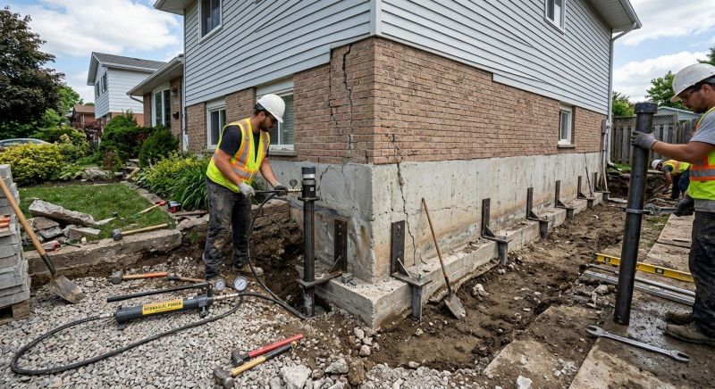 Foundation Stabilizing in Dent, MN