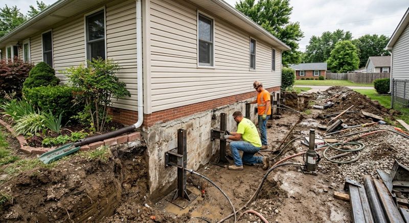 Foundation Stabilizing in Fergus Falls, MN