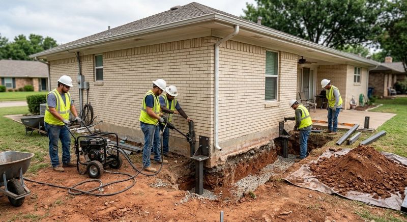 Foundation Stabilizing in Otter Tail County, MN