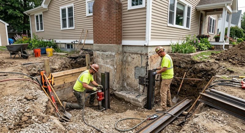 Foundation Structural Repair in Fergus Falls, MN