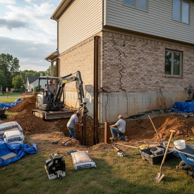 Foundation Structural Repair in Otter Tail County, MN