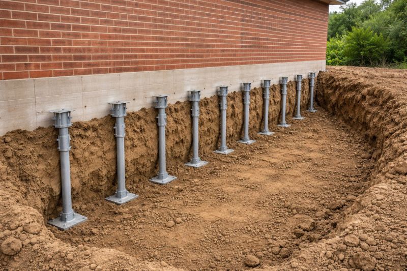 Helical Piers Installation in Fergus Falls, MN