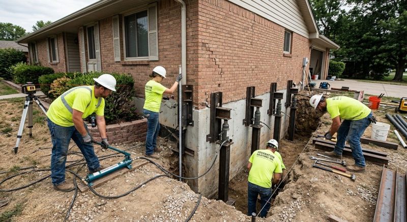 Home Foundation Leveling in Dent, MN