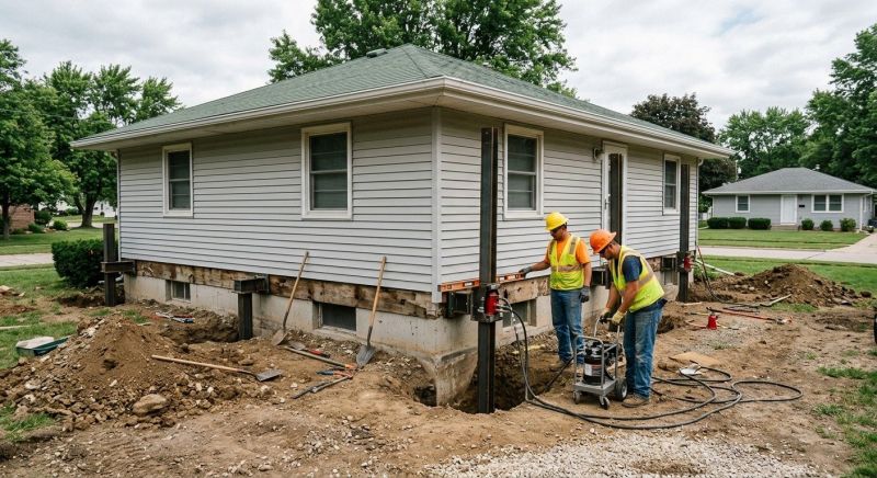 Home Foundation Leveling in Fergus Falls, MN