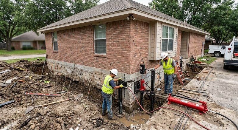 House Foundation Repair in Fergus Falls, MN