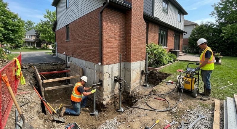 House Underpinning in Fergus Falls, MN