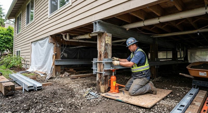 Piling Repair in Dent, MN