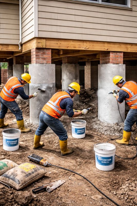 Piling Repair in Dent, MN