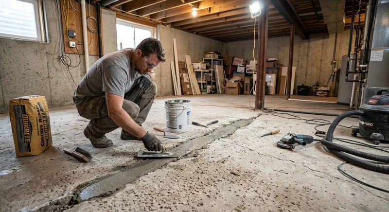 Slab Foundation Repair in Fergus Falls, MN
