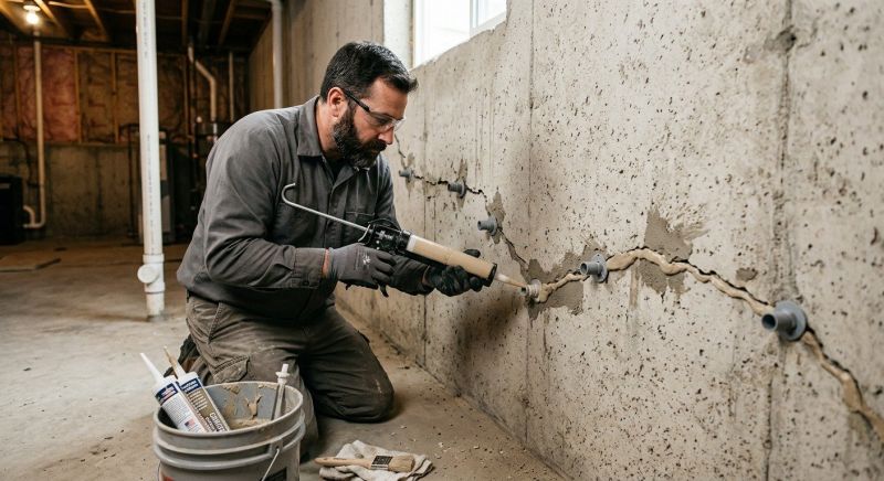 Structural Crack Repair in Fergus Falls, MN