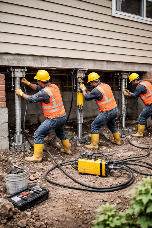 Foundation Stabilizing in Otter Tail County, MN